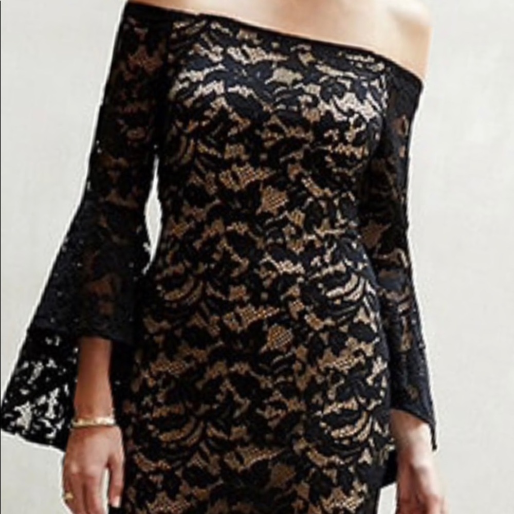 Karen Kane Lace Dress NWT Black size M